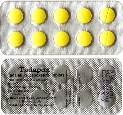 Tadapox 20 mg tadalafil 60mg dapoxetine