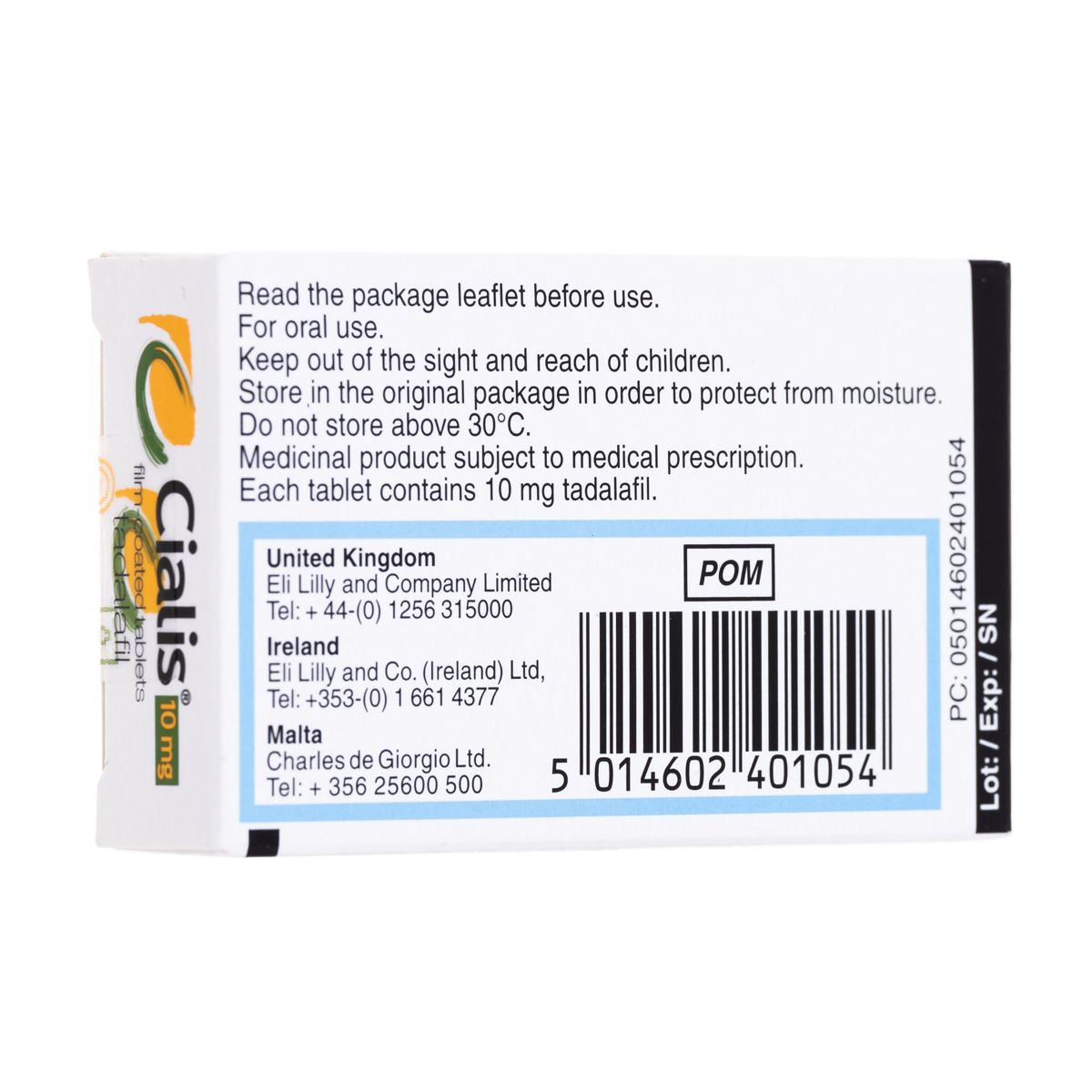 Cialis 20mg Bnf