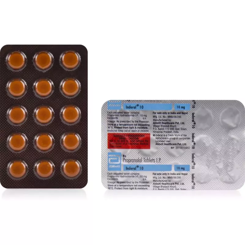 Inderal de 10mg