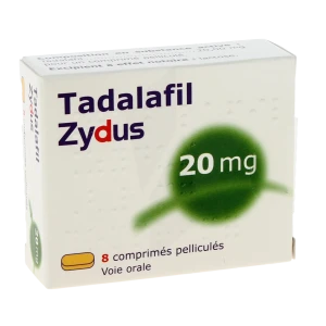 Prix du tadalafil 20 mg