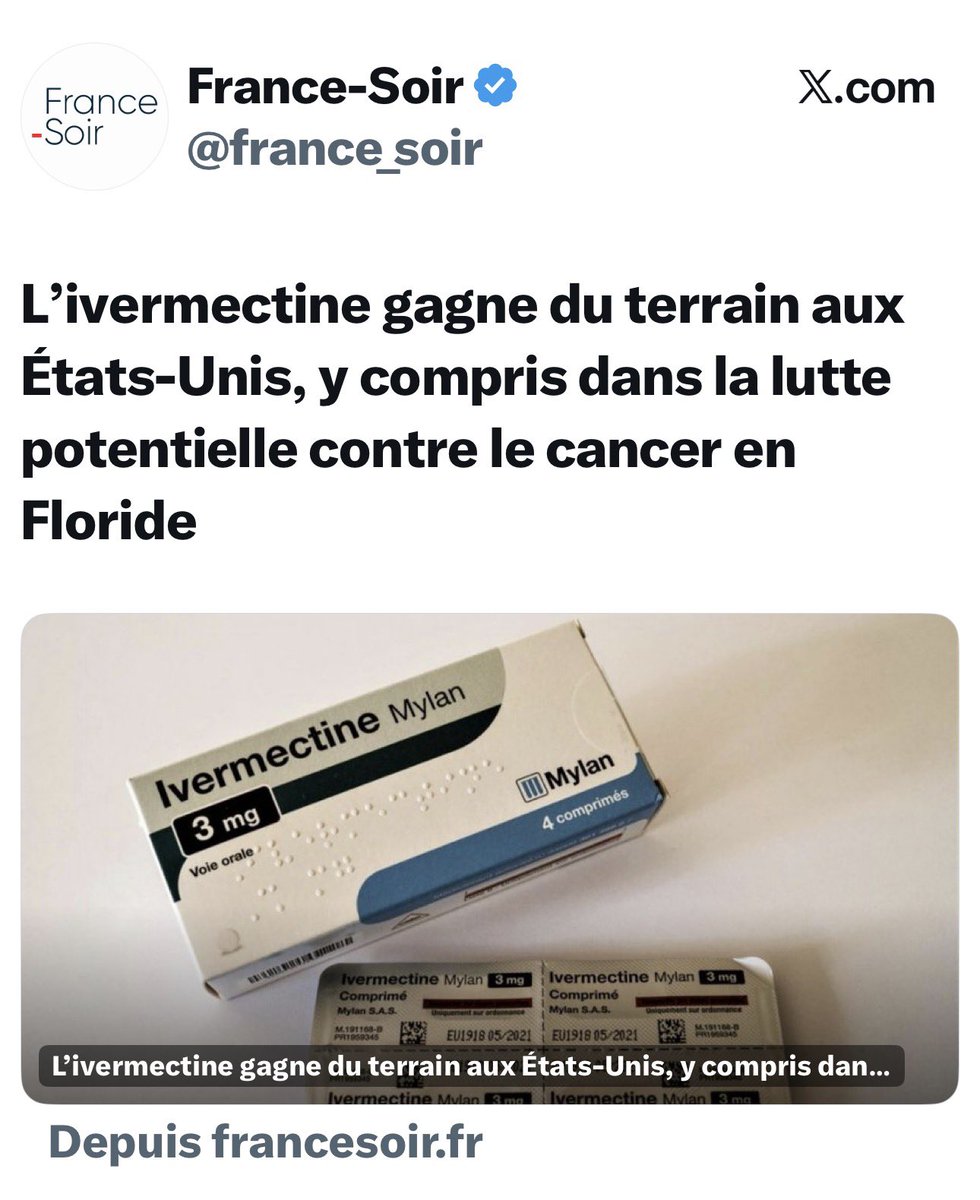 Ivermectine mylan france