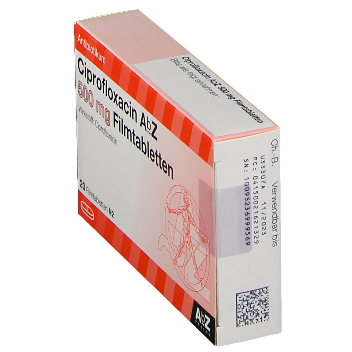 Ciprofloxacin 500 mg y102