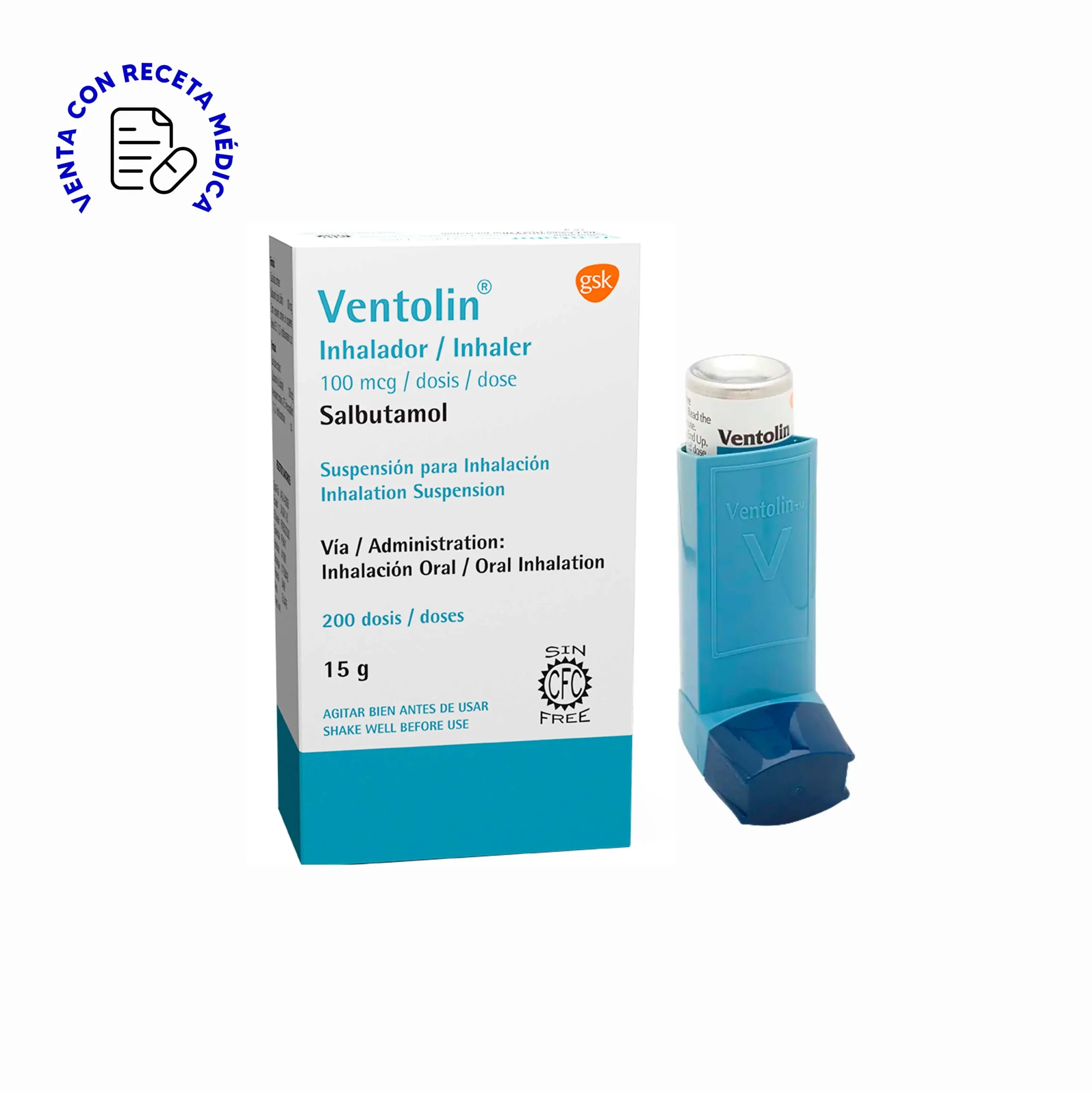 Ventolin 100mcg