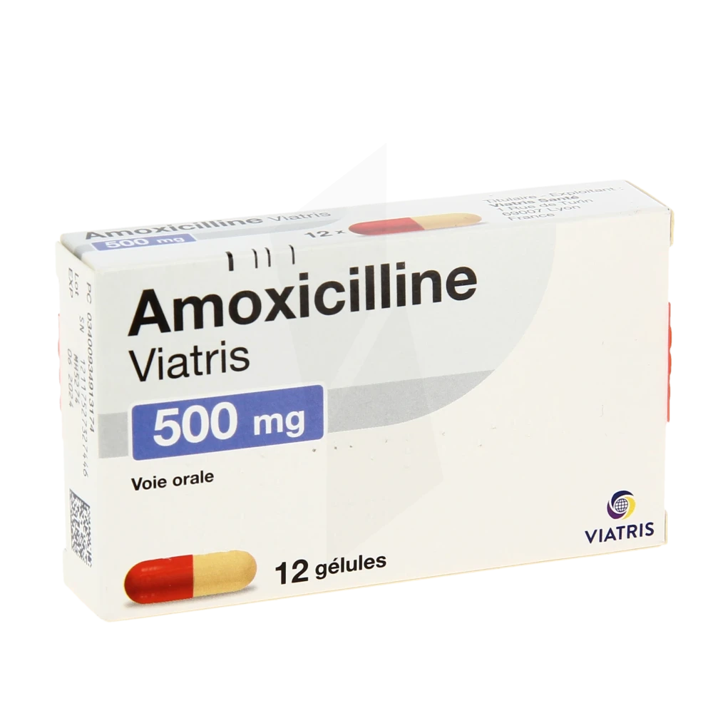 Amoxicilline 500 mg en ligne