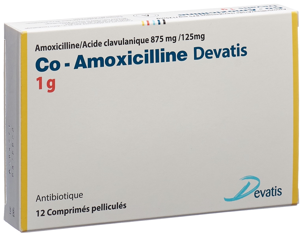 amoxicilline 1 g vente en ligne