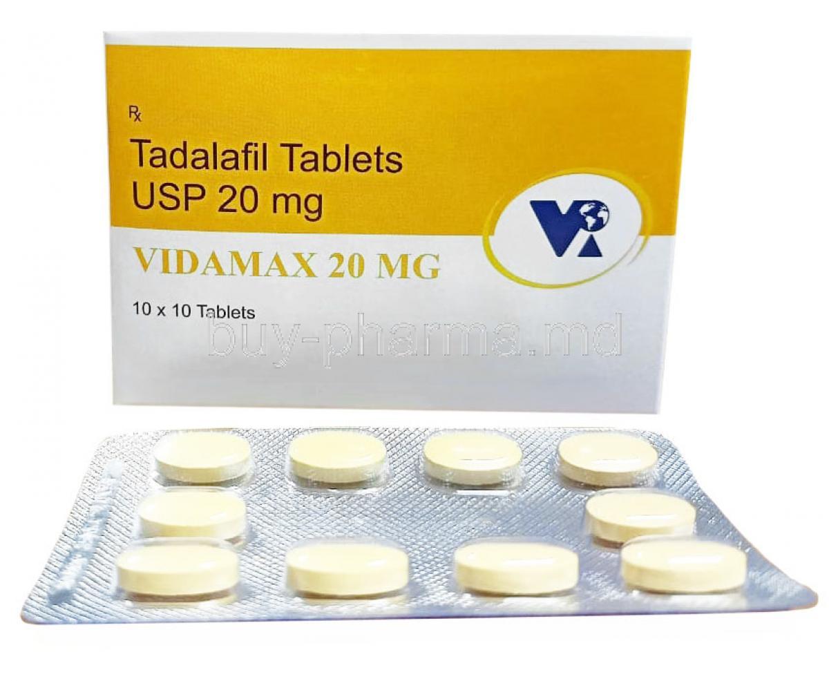 Tadalafil 20mg online