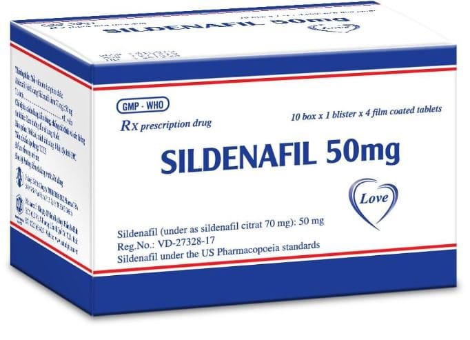 Viagra 50 Mg X 4 Tabletas