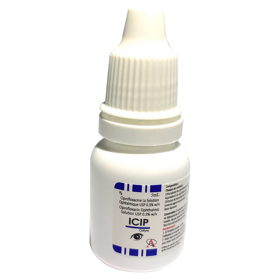 Commander ciprofloxacin