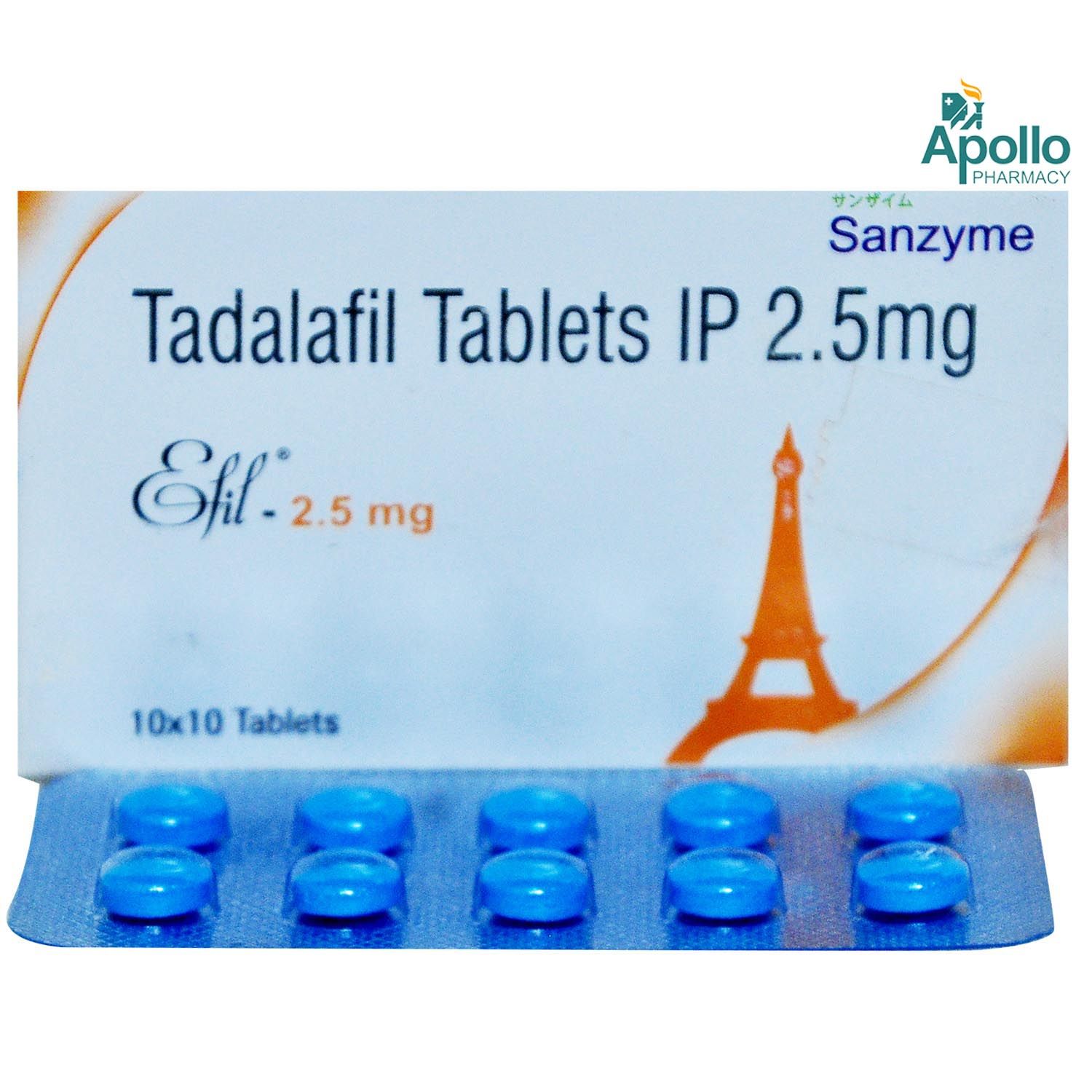 Efil Tadalafil 2.5 Mg