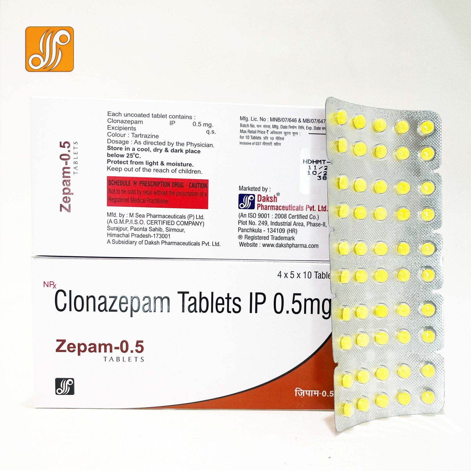 Clonazépam 0.5mg