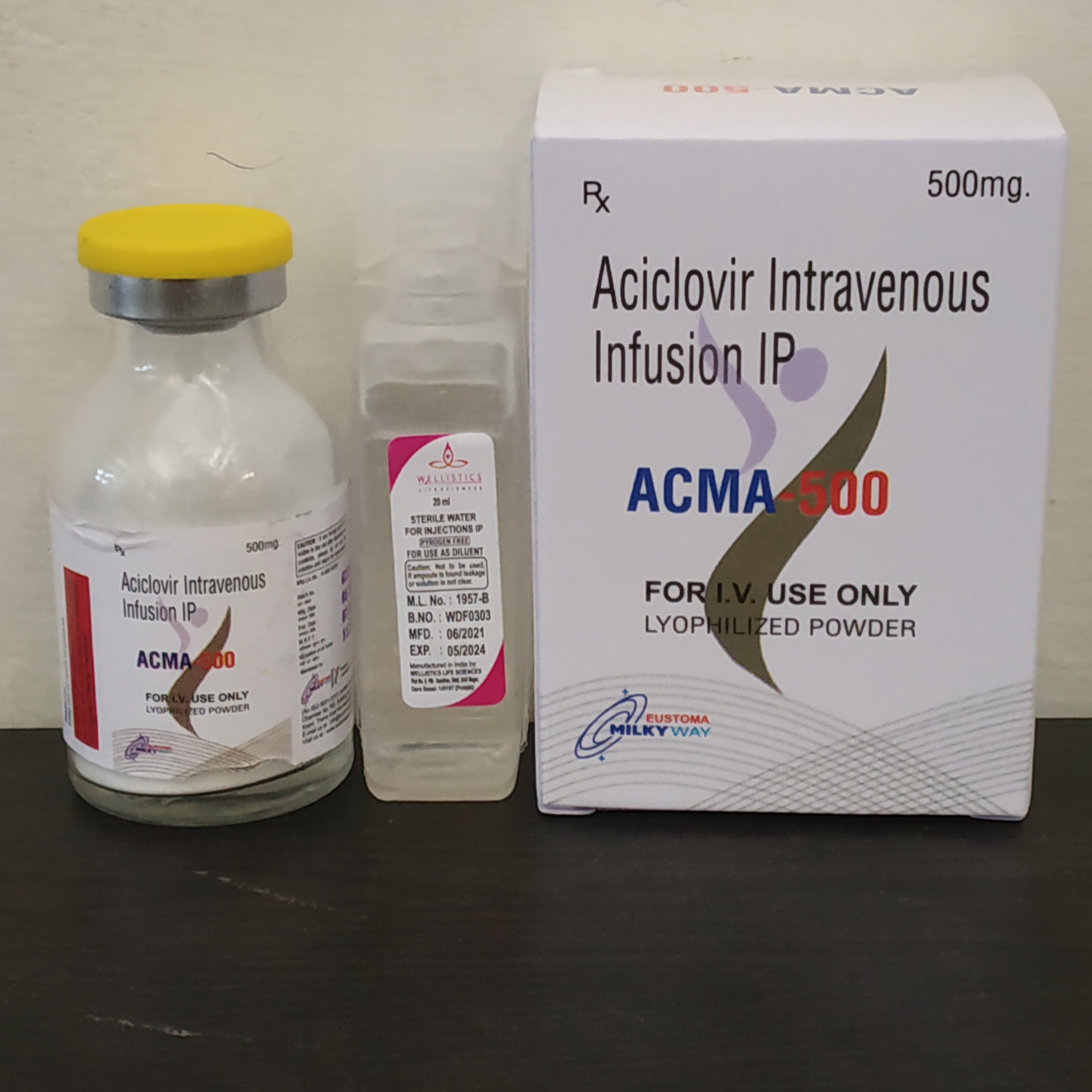 aciclovir 500mg