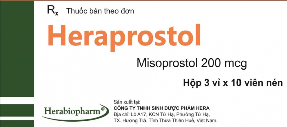 Ordre misoprostol