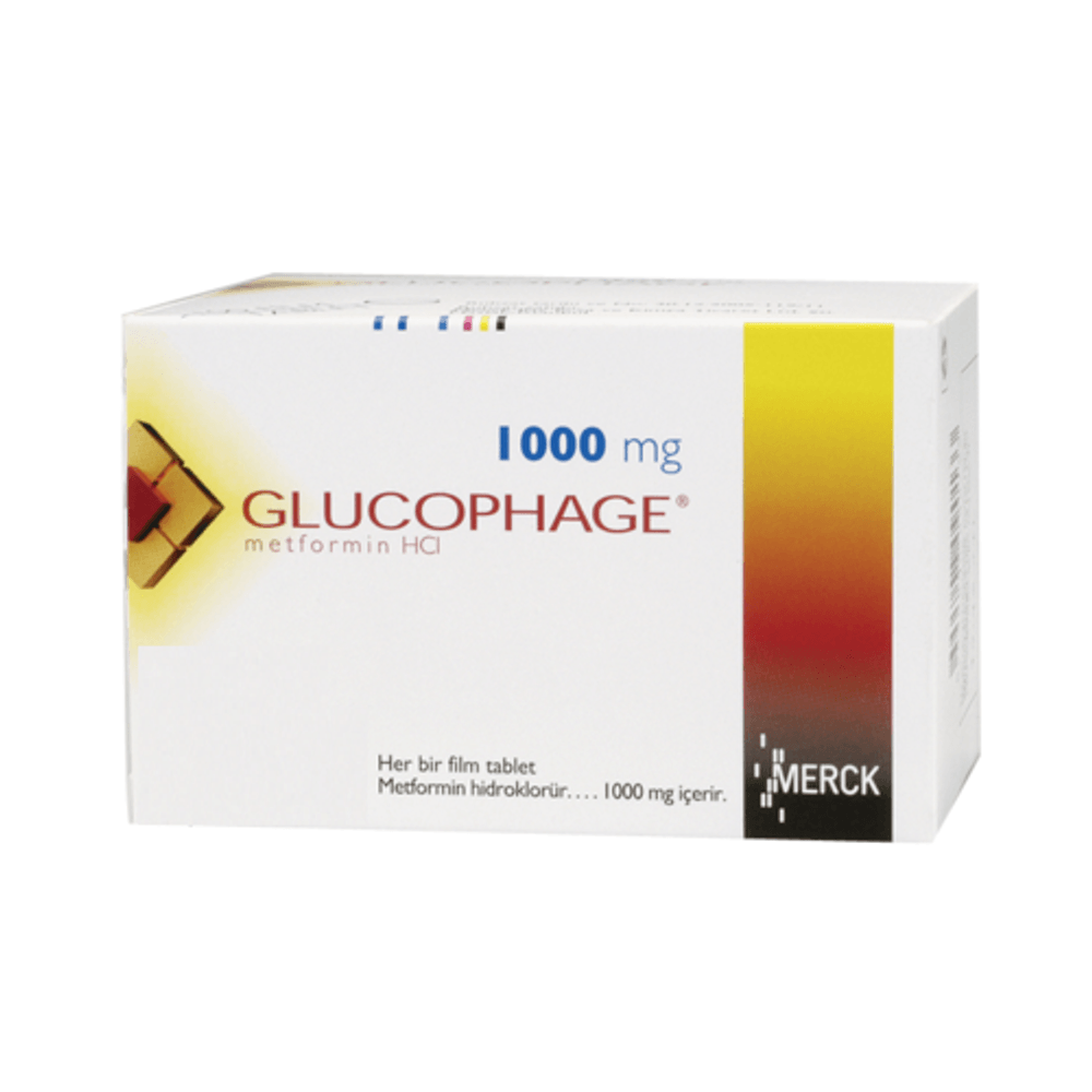 Glucophage de 1000 mg