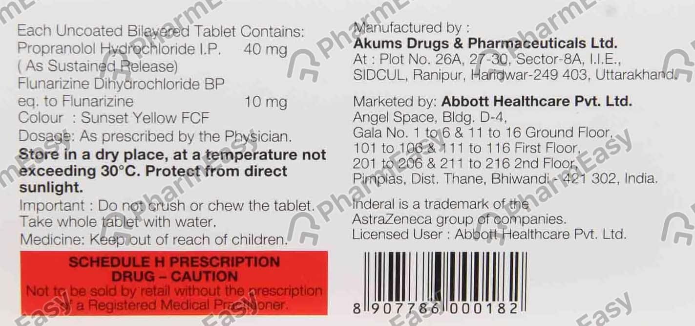 Inderal 10 mg