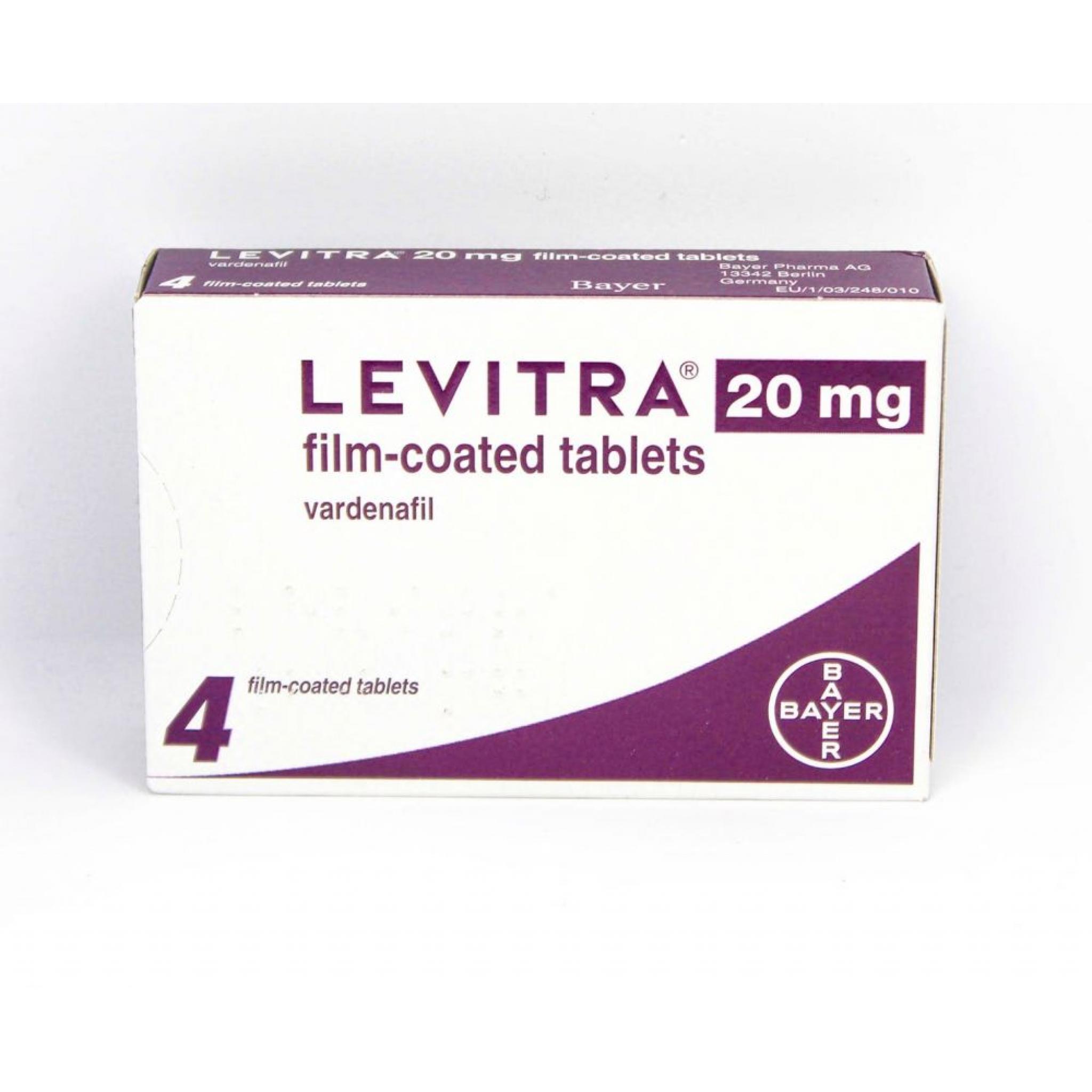 levitra 20 mg vardenafil