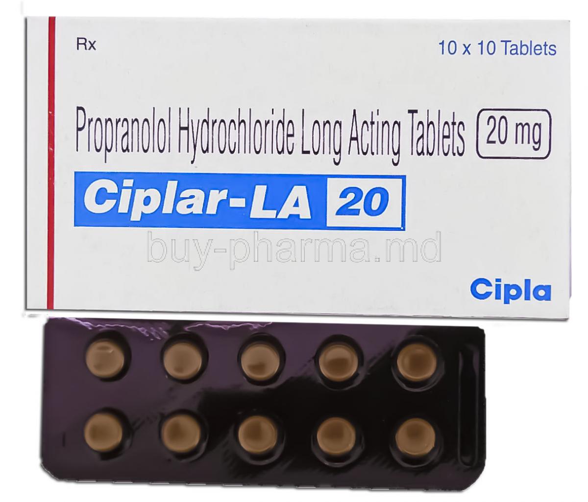 Propranolol La 10 Mg