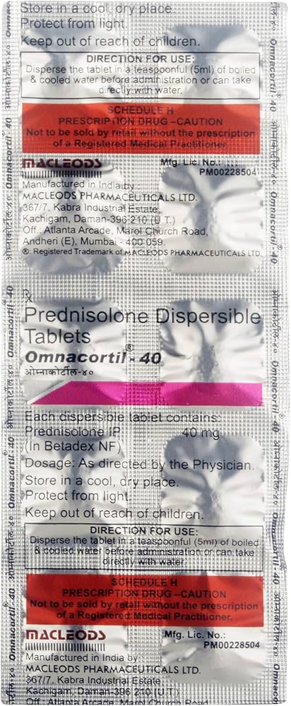 Prednisolone 40mg