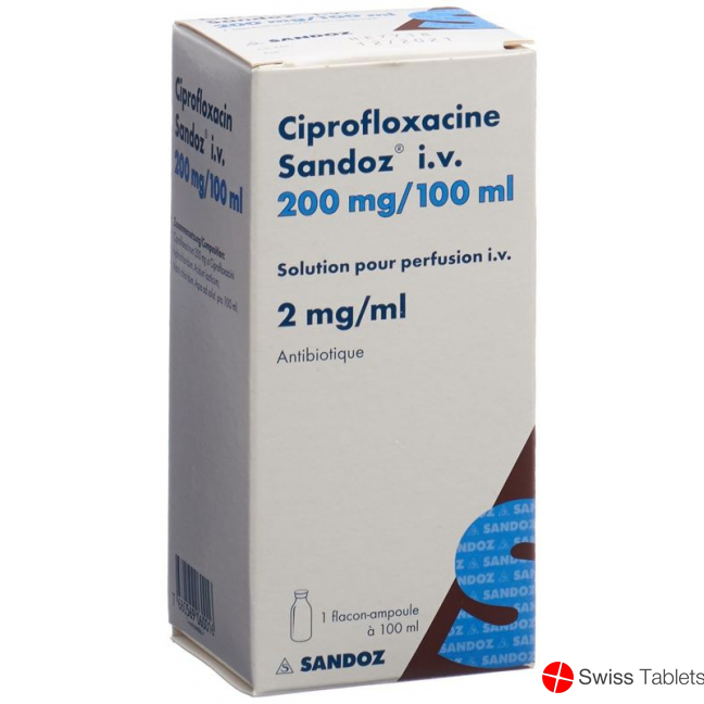 ciprofloxacin sandoz 750 mg