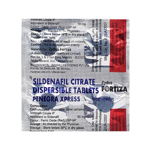 Penegra xpress 25 mg