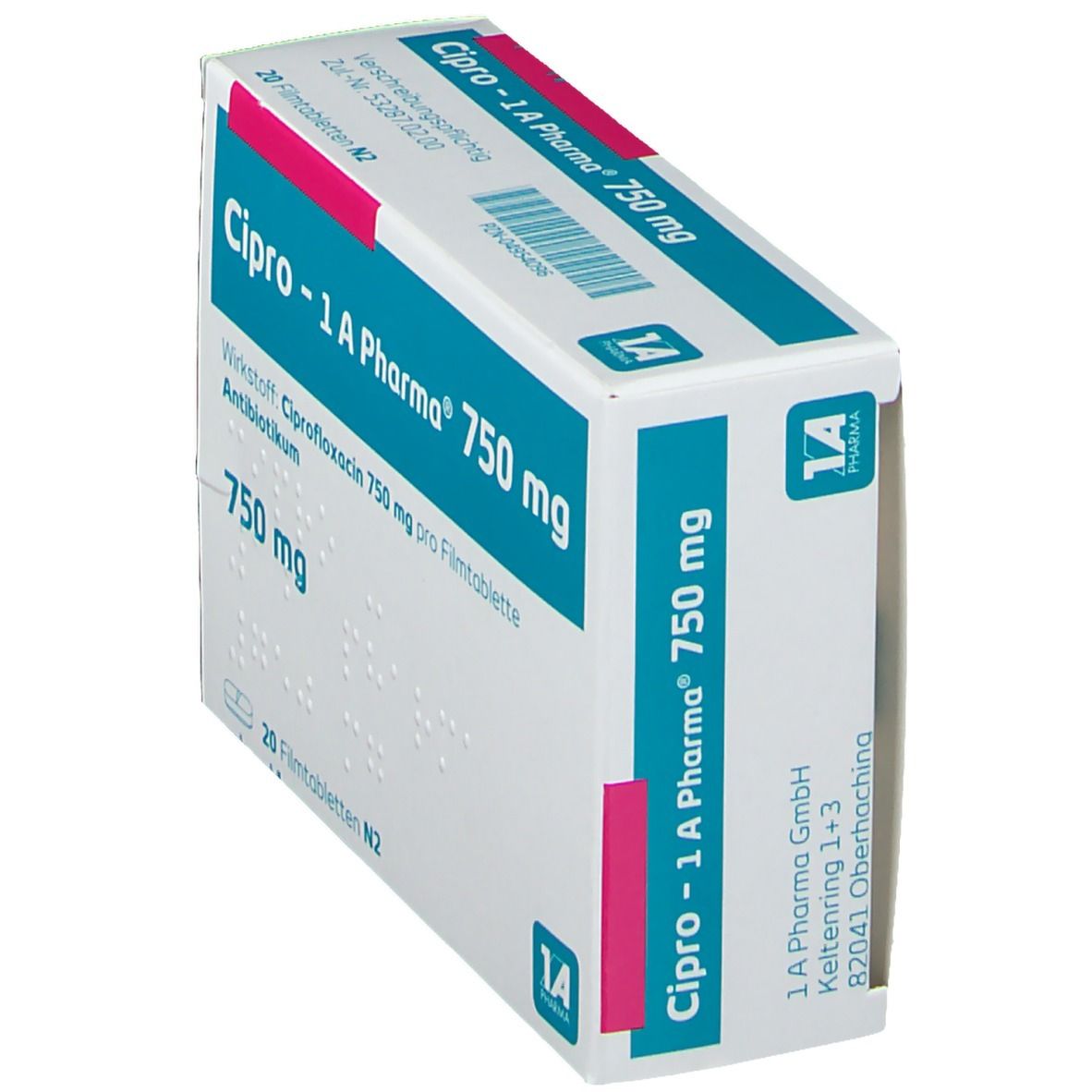 Ciprofloxacin 750 mg n2