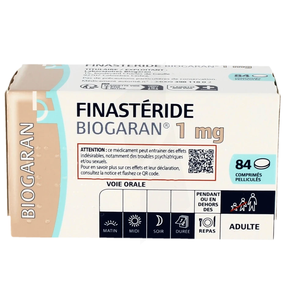 Finasteride 1 Mg Prix