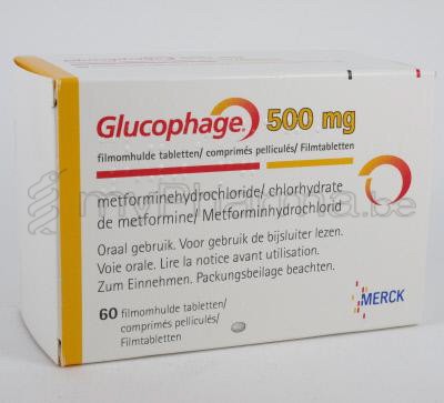 glucophage 500 mg prix