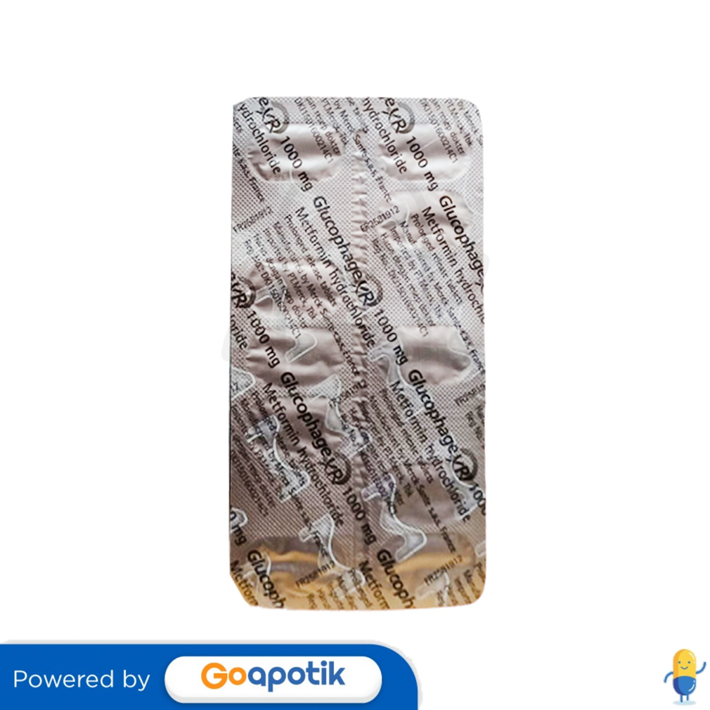 Glucophage de 1000 mg