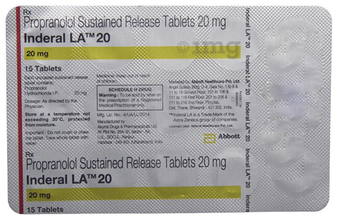 inderal 20 mg la