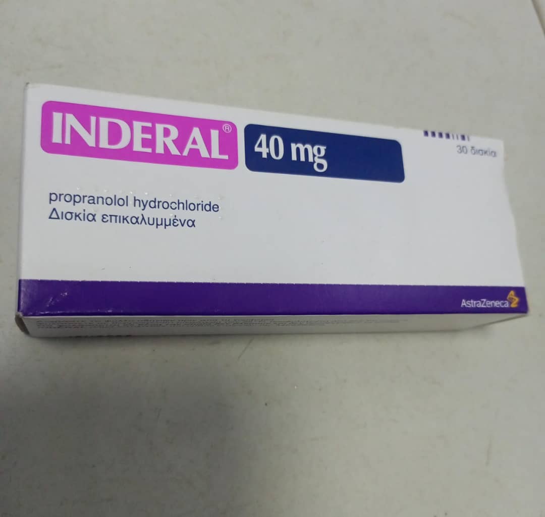 Inderal 40 mg 1mg
