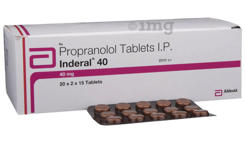 Inderal 40 Mg 50 Tabs