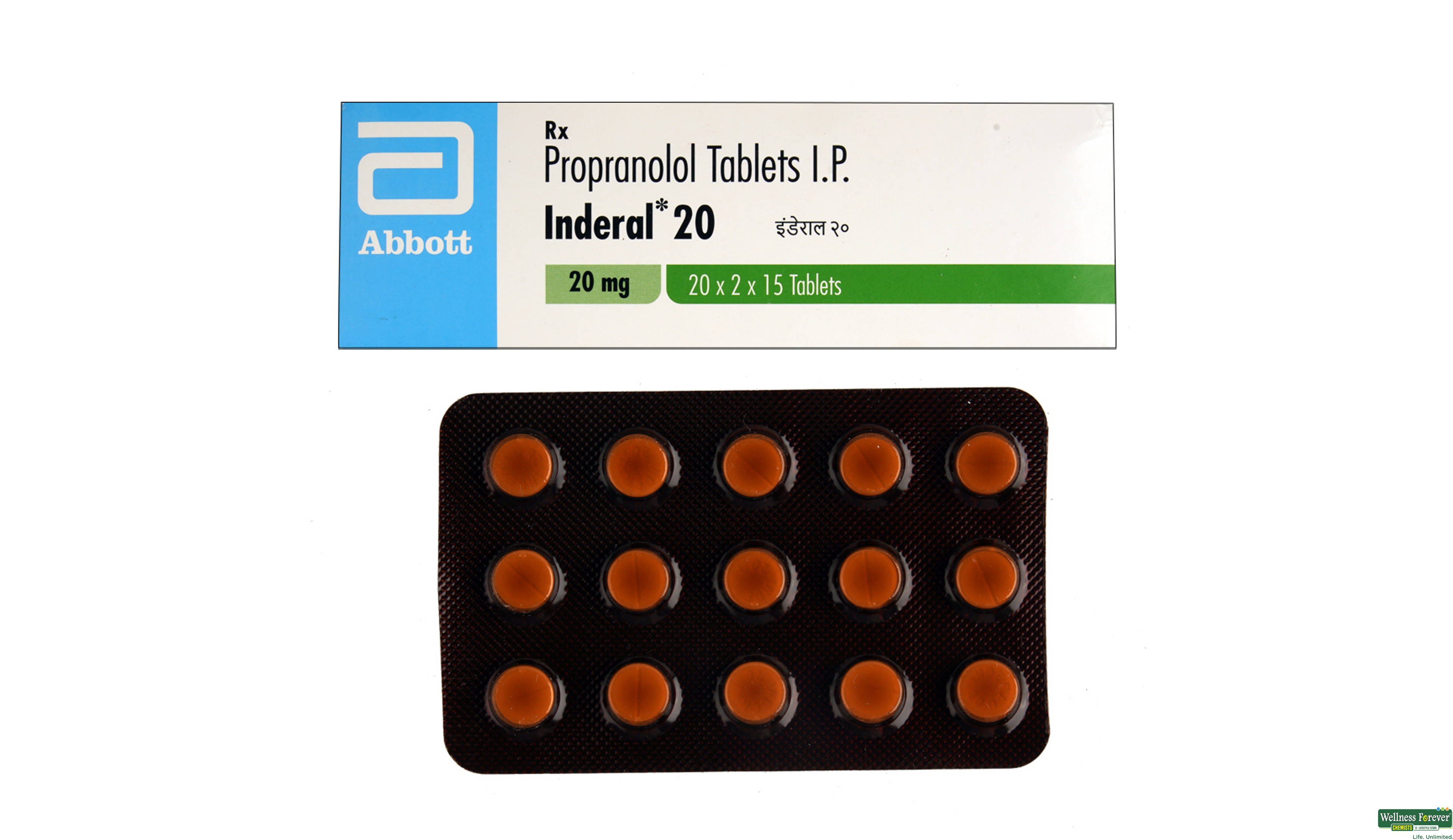 Inderal De 20 Mg