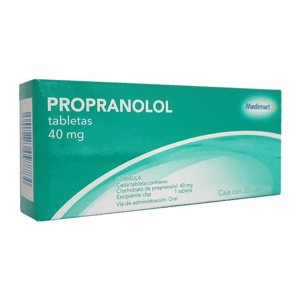 Inderal de 40 mg
