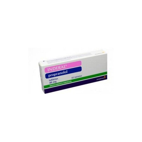 Inderal tabletas 40 mg x 50