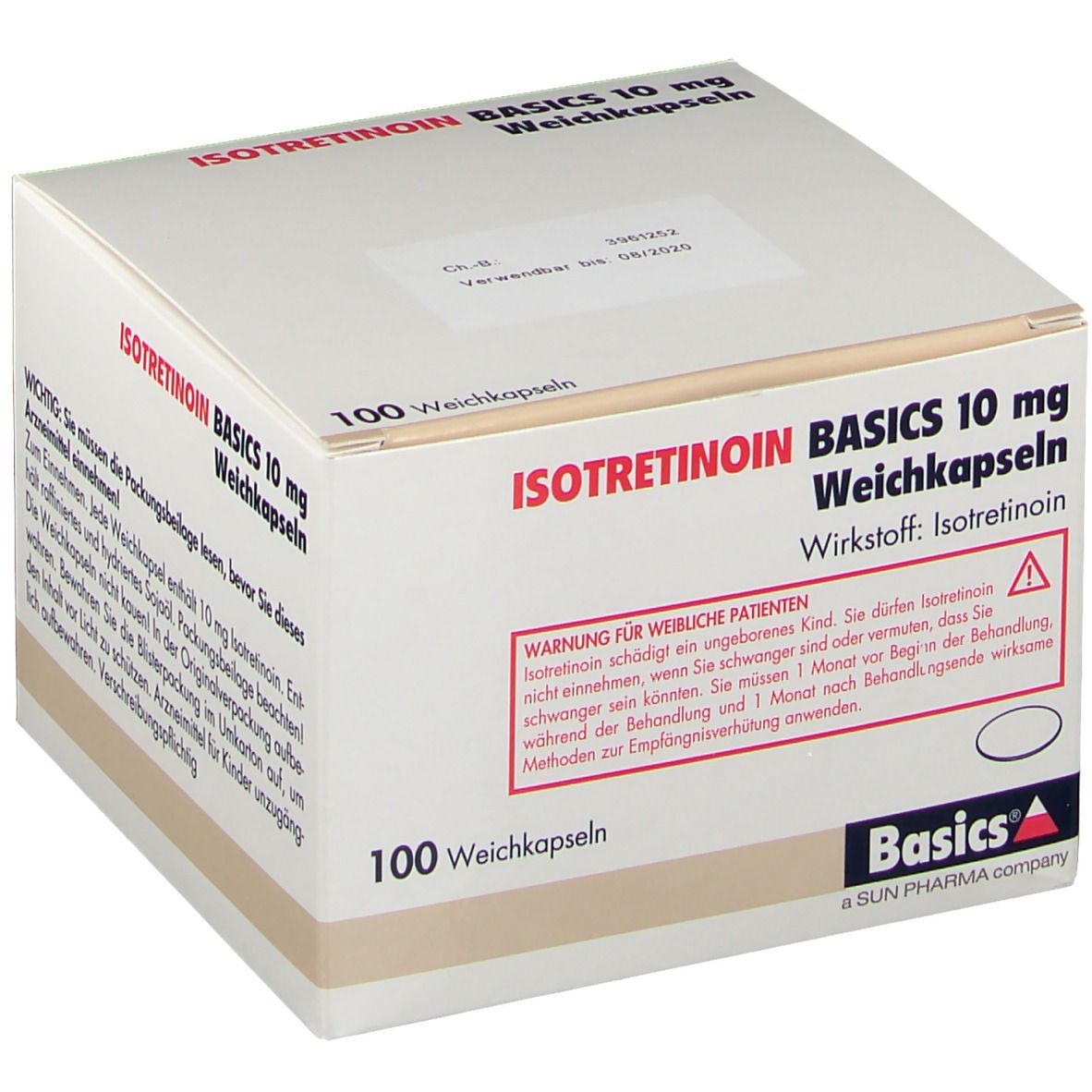 Isotrétinoïne 10mg