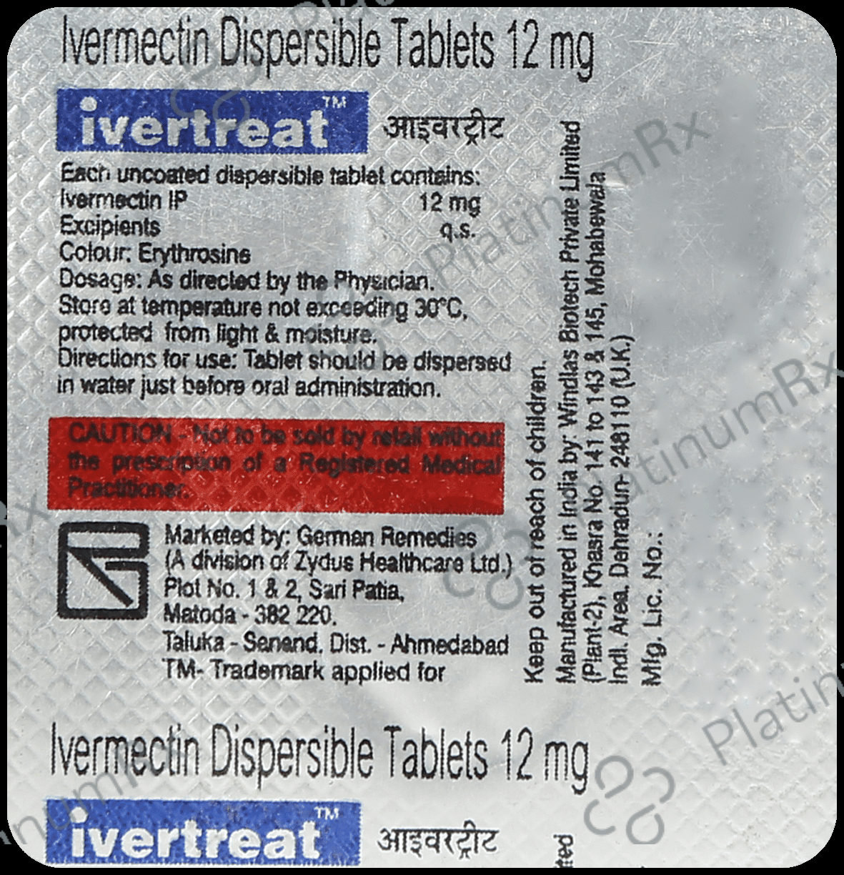 ivermectin 12 mg cipla