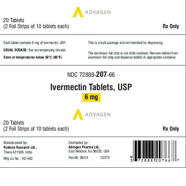 ivermectin usp 6 mg