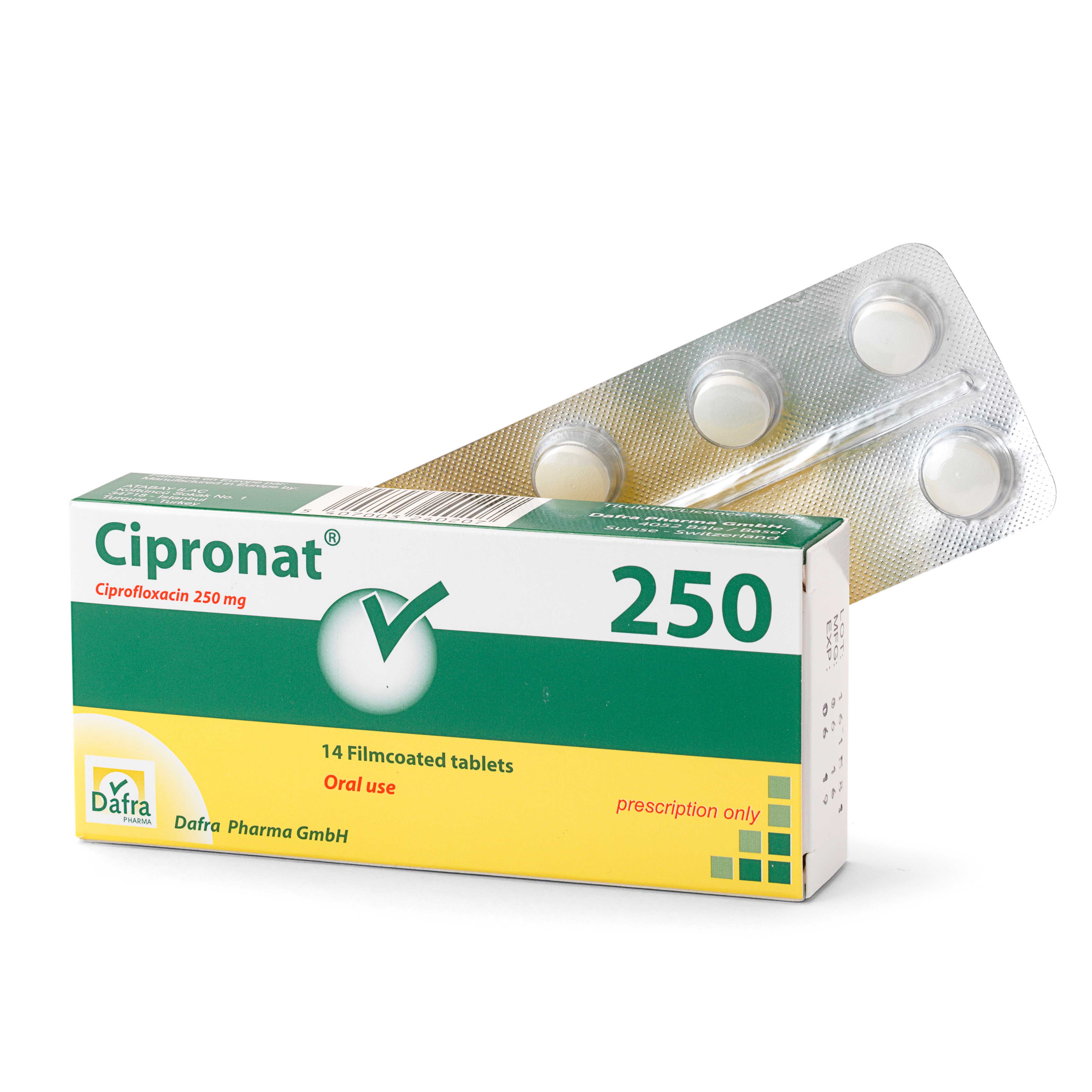 Jamp ciprofloxacin 250 mg