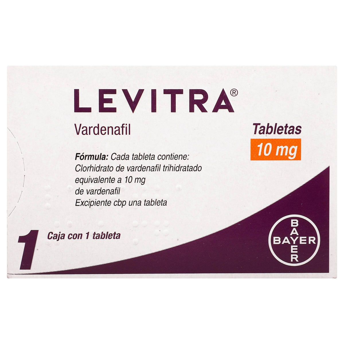 Levitra 10 mg principio activo