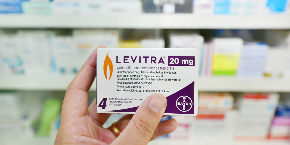 Levitra 20 mg comprimes pellicules