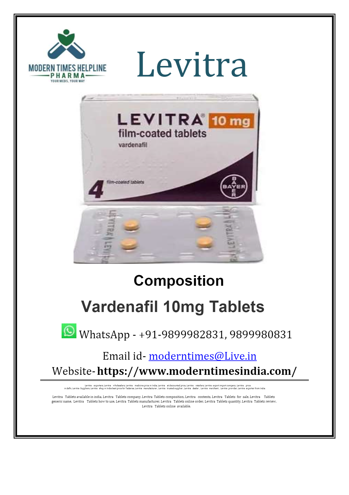 Levitra Online 10 Mg