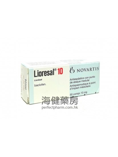 Lioresal De 10 Mg