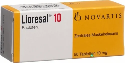 Lioresal de 10 mg