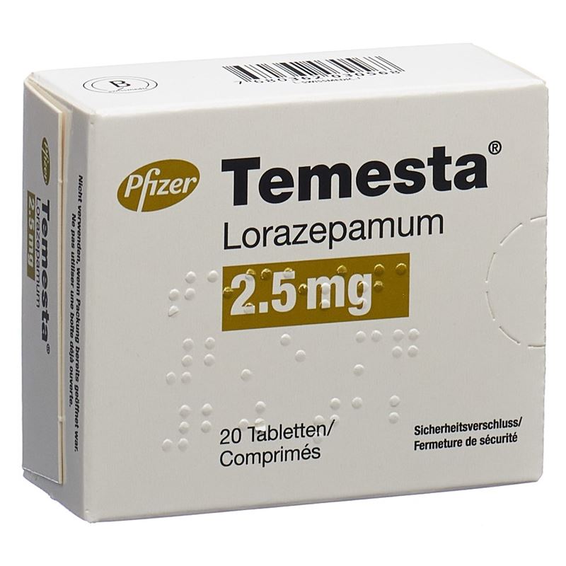 Lorazepam 2.5 Mg Pour Dormir