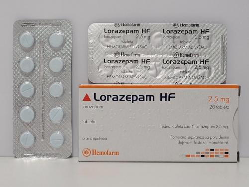 Lorazepam 2.5mg