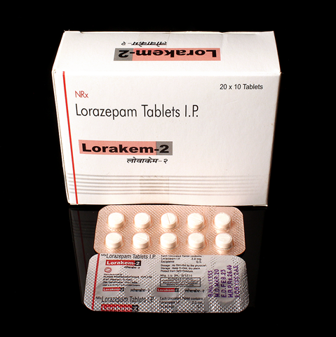 Lorazepam de 2mg