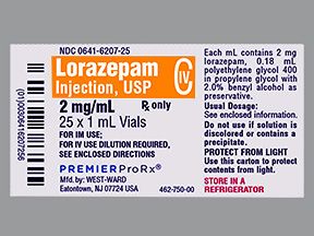 Lorazépam 0.5mg