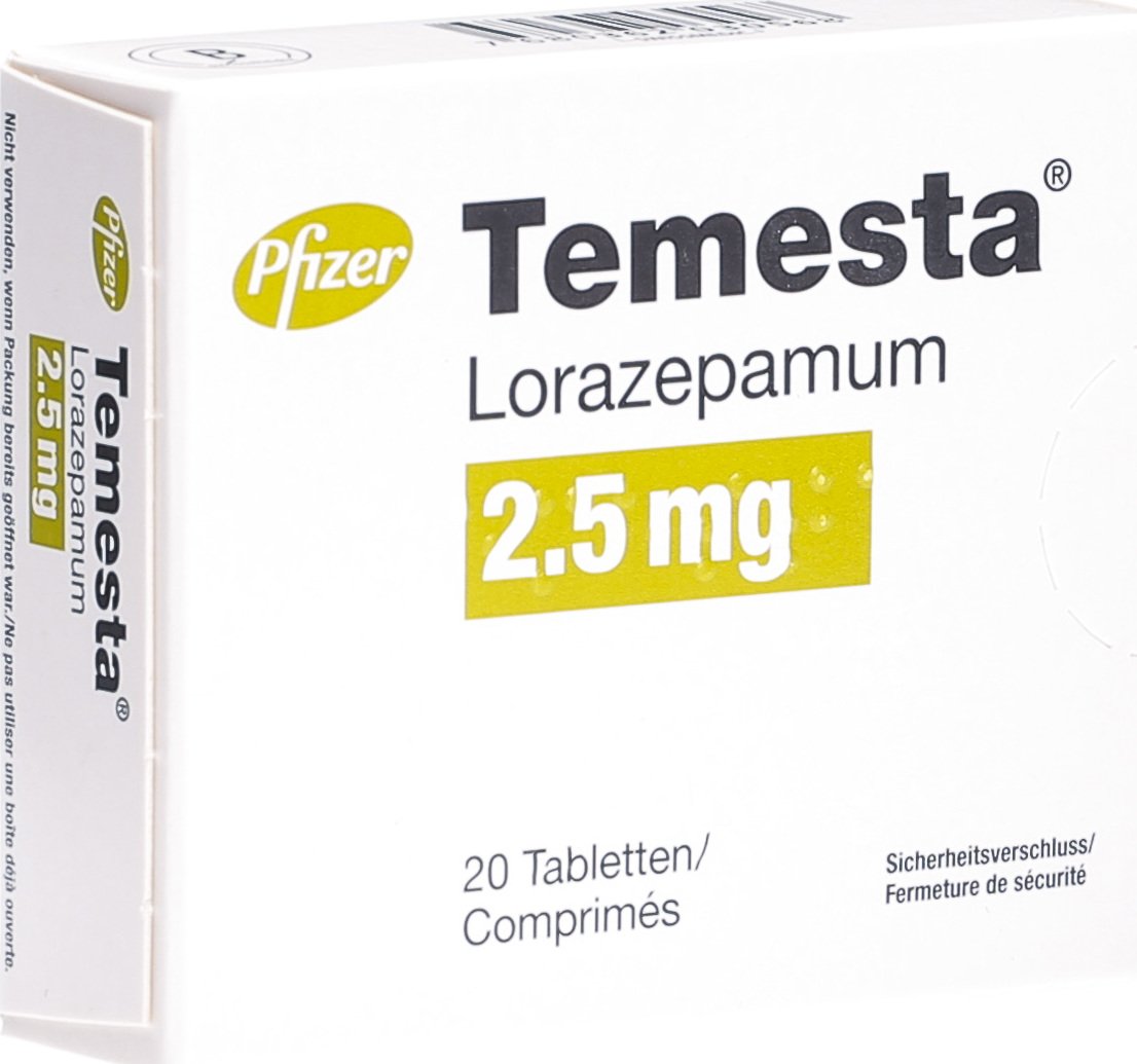 Lorazépam 2.5mg