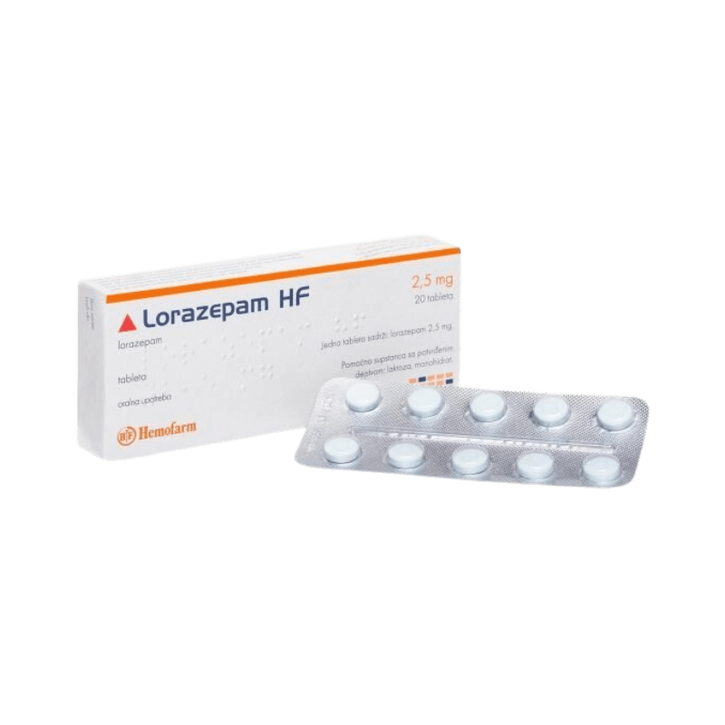 Lorazépam france