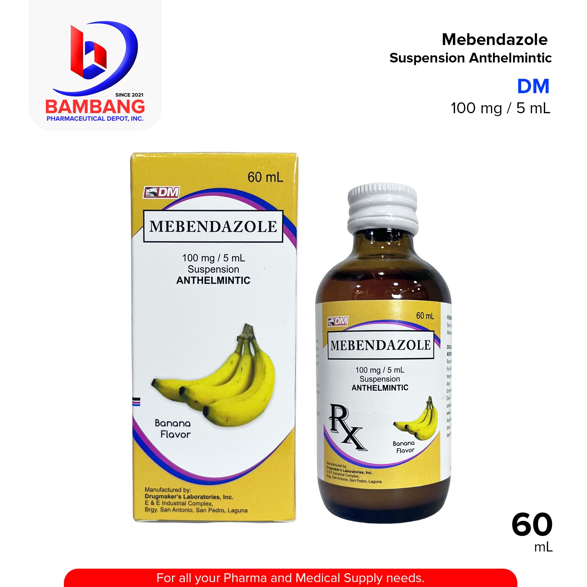 Mebendazole 100mg