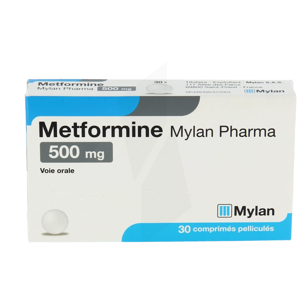Metformine avec ou sans ordonnance